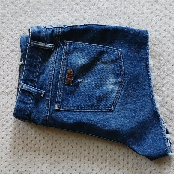 Vintage 1970's wrangler cheeky cut off jean shorts - Picture 12 of 12
